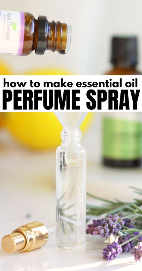 Diy Perfume Spray Essential Oils, How To Make Perfume Out Of Essential Oil, Essential Oil Hair Perfume Recipes, Homemade Lavender Perfume, Honeysuckle Essential Oil Diy, Vanilla Patchouli Perfume Diy, Perfume Out Of Essential Oils, Perfume Base Recipe, Essential Oil Diffuser Blends Recipes Health