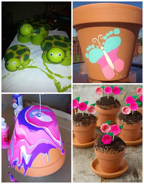 Flower Pot Gift Ideas, Mothers Day Flower Pot, Diy Mother's Day Crafts, Crafty Morning, Ideas For Mother's Day, Mother's Day Projects, Homemade Mothers Day Gifts, Grandmas Mothers Day Gifts, Terracotta Flower Pots