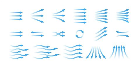 Wind Direction Arrows Architecture, Wind Arrow Architecture Diagram, Wind Architecture, Wind Icon, Arrow Vector, Emoji Design, Wind Direction, Cement Planters, Architectural Section