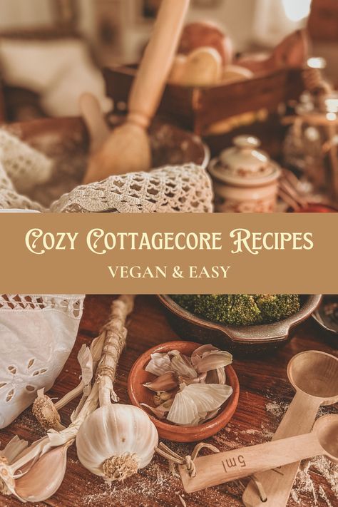 Cottagecore Fall recipes, vegan recipes, baking, cooking, cozy home decor, autumn cozy videos Cottagecore Vegan Recipes, Vegan Cottagecore Recipes, Vegan Cottagecore, Cozy Core Aesthetic, Fall Recipes Vegan, Cottagecore Baking Recipes, Cottagecore Food Recipes, Cottage Core Recipes, Cottagecore Baking