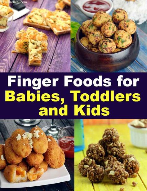 Finger Foods for Babies, Toddlers and Kids, Tarla Dalal Indian Snacks For Kids, Indian Recipes For Kids, Finger Foods For Babies, Foods For Babies, Finger Foods For Kids, Toddler Finger Foods, Pregnancy Snacks, Indian Cheese, Toddler Recipes