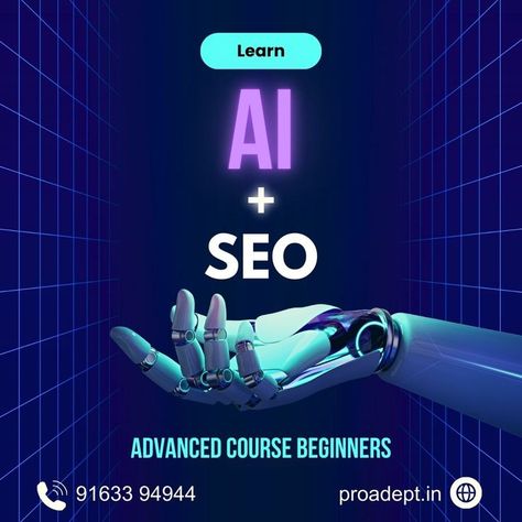 Are you looking for advanced SEO course in Kolkata? Proadept Academy offers the best SEO training course in Kolkata for student & aspiring marketers. - ai for seo | ai for busines | ai for maketing | seo tools - 
#AiTools #AiToolsForSeo #AiForBusines #SeoTools Seo Course, Web Development Course, Tools List, Seo Training, Learn Seo, Certificate Programs, Learning Style, Seo Website, Seo Optimization