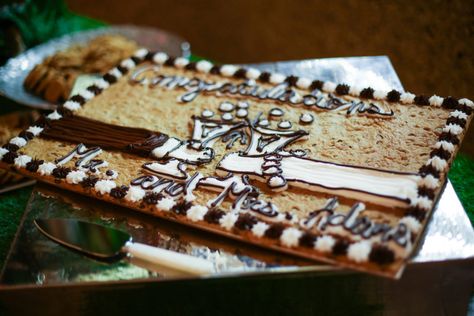 Grooms Cake Cookie Cake, Cookie Cake Grooms Cake, Grooms Cookie Cake Ideas, Cookie Cake Wedding, Cookie Cake Ideas, Great American Cookie Company, Great American Cookie, Rehearsal Dinner Planning, Dinner Planning