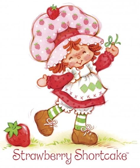 Strawberry Shortcake would be about 39. | How Old Would These Cartoon Characters Be Now? Strawberry Shortcake, Berry, Pants, Green, Pink, Trousers