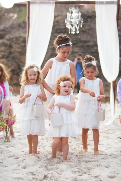 Beach Flower Girls, Beach Wedding Groomsmen, Beach Wedding Attire, Beach Wedding Flowers, The Dazzling, Beach Wedding Inspiration, Beach Wedding Decorations, Wedding Flower Girl, Beach Theme Wedding