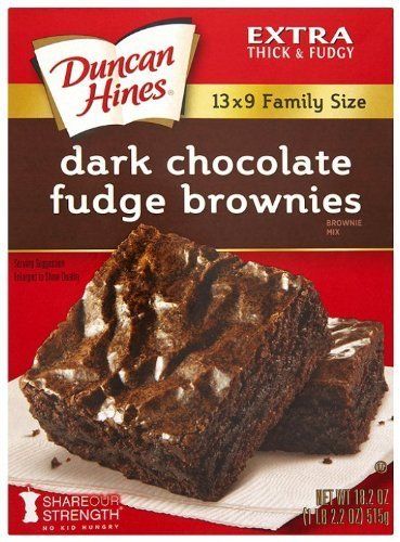 Duncan Hines Brownie Mix Dark Chocolate Fudge 3 Pack *** Check this awesome product by going to the link at the image.(This is an Amazon affiliate link and I receive a commission for the sales) #BakingMixes Duncan Hines Brownies, Chewy Fudge, Milk Chocolate Brownies, Brownie Mix Recipes, Easy Easter Desserts, How To Make Brownies, Dark Chocolate Fudge, Cookie Brownie Recipe, Dark Chocolate Brownies