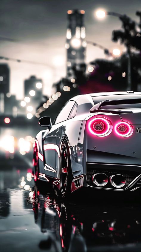 Dark GTR R35 car wallpaper - Immerse yourself in the sleek and mysterious aura of the GTR R35 with this dark car wallpaper. Experience the intensity and power on your mobile screen. #GTR #R35 #CarWallpaper #DarkMode #MysteriousVibes Sick Car Wallpapers, Cool Cars Pictures, Matching Car Wallpaper, Gtr Nismo Wallpapers, Wallpaper Cars 4k, Cool Car Wallpapers 4k, R35 Gtr Wallpaper, Car 8k Wallpaper, 8k Car Wallpaper