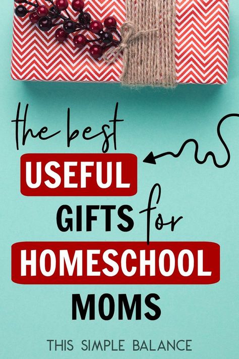 The best useful Christmas gift ideas for the homeschool moms. - #gifts #giftideas #giftsformoms #christmasgifts Gifts For Homeschool Moms, Homeschool Gifts, Mom Survival Kit, Mom Time, Homeschooling Tips, School Mom, Homeschool Teacher, Homeschool Tips, Mom Party