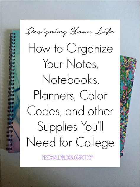 How to organize your notes and what supplies you'll need for college this semester Online College Organization, School Organization College, Online School Organization, College Binder, Organization College, Back To University, College Notes, College Survival, College Organization