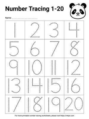 Number 1-20 Worksheets Free Printable, Number Tracing Printables Free 1-20, Number Tracing Printables Free, Handwriting Paper Kindergarten, Kindergarten Writing Paper, Word Cloud Generator, Number Tracing Worksheets, Smart Goals Template, Shape Tracing Worksheets