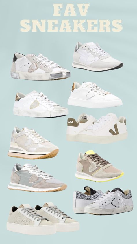 Basic Sneakers For Women, Basic Sneakers, Paris Shoes, Women Tips, Philippe Model, Sneakers For Women, Converse Sneaker, Baskets, Converse