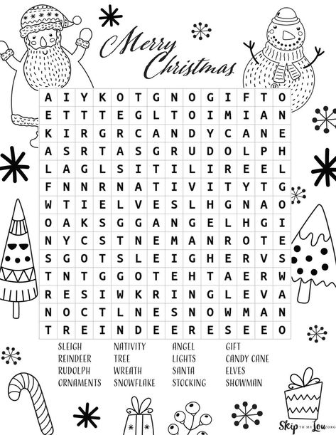 Christmas Crossword Puzzles, Christmas Word Search Printable, Holiday Word Search, Christmas Crossword, Christmas Printable Activities, Christmas Charades, Thanksgiving Worksheets, Substitute Plans, Christmas Word Search