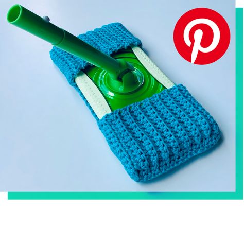 Reusable Swiffer Pad | Free Crochet Pattern | CalicoRadio Swifter Crochet Cover, Crochet Swifter Duster Free Pattern, Swiffer Crochet Pattern Free, Crochet Swiffer Duster, Crochet Swiffer Cover Pattern Free, Reusable Swiffer Pad, Swiffer Covers, Swiffer Cover, Swiffer Sweeper