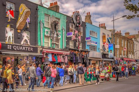 Camden High Street photographed by Jocelyn Mifsud - The Best Of Camden Town In Photos | Londonist Camden Street, London History, Camden Town, Design Master, London Calling, London Life, London Travel, London England, Places To Go