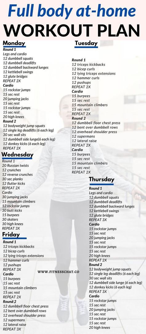 Beginner Workout Schedule | Home Workout Plan For Women Losing Weight #workoutplan #fitnessgoals #workoutroutine #fullbodyworkout #exerciseplan #weeklyworkout. https://www.theworldaccordingtome.org/healthy-food-and-drink-recipes/1859787_weekly-gym-workout-plan-for-women-get-strong-and-feel-great/?exs295 Workout Of The Day At Home, 12 Week Workout Plan Woman Home, Workout Schedule Home, Daily Routine Schedule For Women At Home, Printable Workouts Schedule, Beginner Home Workout, Home Workout Plan For Women, Beginner Home Workout Plan, Weekly Gym Workouts