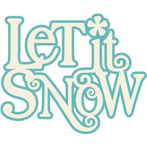 'let it snow' title Silhouette Online Store, Winter Clipart, Christmas Stencils, Silhouette Christmas, Silhouette Design Store, Scan And Cut, Christmas Clipart, Winter Crafts, Christmas Quotes