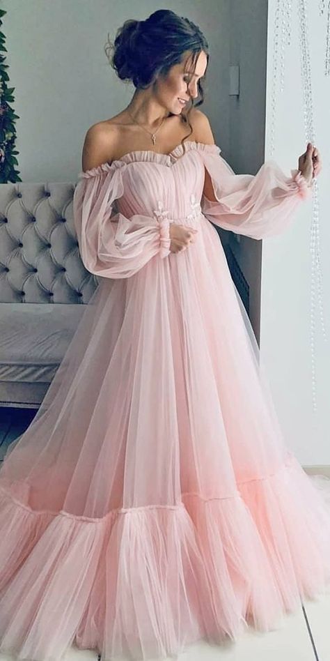 30 Disney Wedding Dresses For Fairy Bridal Look | Wedding Forward Disney Prom Dresses, Tulle Applique, Disney Wedding Dresses, Prom 2020, Quirky Style, Shoulder Dresses, Unique Prom Dresses, Prom Dresses Modest, Cute Prom Dresses