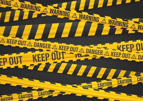 Keep out tape | Premium Vector #Freepik #vector #caution-tape #warning-tape #danger #hazard Keep Out Signs, Caution Tape, Keep Out, The Keep, Premium Vector, Vector Art, For Free, Clip Art, Google Search