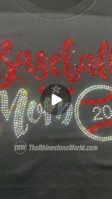 The Rhinestone World on Instagram: "Have you ever tried Rhinestones? 
.
THE PERFECT Rhinestone ASMR Baseball Mom Shirt 
.
Comment with any questions. Free Love Trainings every Monday 8pm EST. 
.
#rhinestones #entrepreneur #entrepreneurship #entrepreneurlife #entrepreneurs #smallbusiness #smallbusinessowner #etsy #ebay #trending #baseball #baseballmom #softballmom #diy #howto #therhinestoneworld #bling #sparkle #viral #asmr #wow #sidehustle #sidehustleideas #shirts #customshirts" Baseball Mom Shirt, Free Love, Baseball Mom Shirts, Softball Mom, Baseball Mom, T Shirt Diy, Mom Shirt, Have You Ever, Mom Shirts