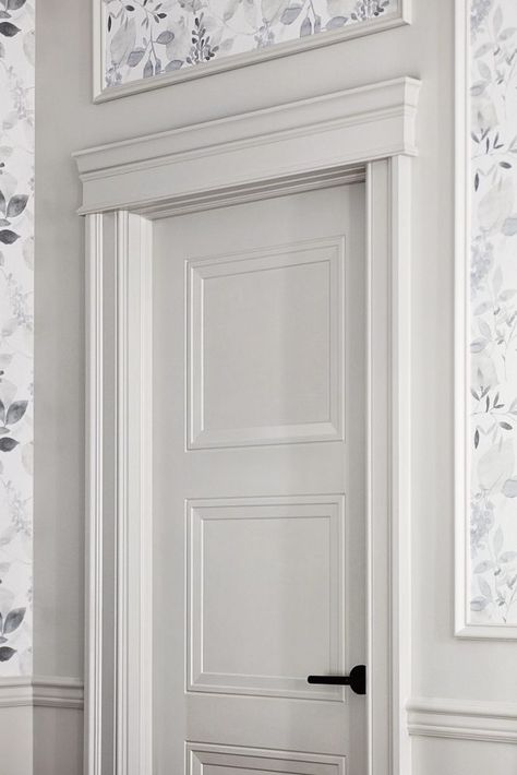 4 Back Band Trim Profiles & Moulding Design Ideas Wide Door Frame Molding, Trim Around Door Frame, Trim Around Doorways, Tall Trim Above Door, Interior Door Headers, Wide Door Trim, Victorian Door Trim, Molding Above Door, Colonial Door Trim