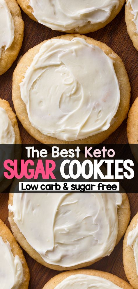 The Best Keto Sugar Cookies With Icing Keto Sugar Cookies Almond Flour, Thm Sugar Cookies, Cookie Recipes For Diabetics, Keto Apple Cookies, Keto Microwave Cookie, Keto Dessert Cookies, Low Carb And Sugar Desserts, Keto Mexican Wedding Cookies, Keto Cutout Cookies