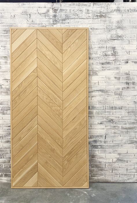 Excited to share this item from my #etsy shop: Custom Chevron White Oak Barn Door Interior Door #oakinteriordoor #arrowbarndoor Oak Barn Door, Kitchen Budget, Restroom Ideas, Chevron Door, Barn Door Interior, Oak Interior Doors, Santa Barbara Style, Wood Barn Door, Interior Sliding Barn Doors