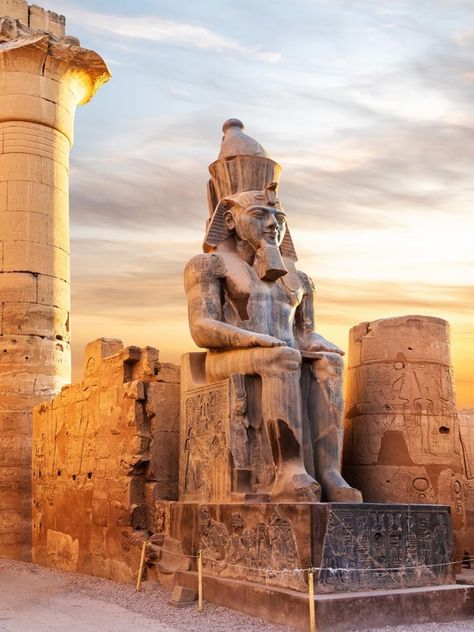 Visiting Luxor Temple in Egypt? Here’s what you need to know before you go. #egypt #luxor #travel Egyptian Temple, Amenhotep Iii, Luxor Temple, Inca Empire, Travel Inspiration Destinations, Luxor Egypt, Visit Egypt, Egypt History, La Rive