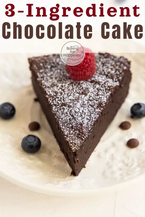 5 Ingredient Chocolate Cake, Three Ingredient Chocolate Cake, Quick Cake Recipes 4 Ingredients, Chocolate Cake Recipe Easy 3 Ingredients, 3 Ingredient Cakes Easy, Easy 5 Ingredient Desserts, Minimum Ingredient Desserts, 3 Ingredient Chocolate Apple Cake, 5 Ingredients Desserts