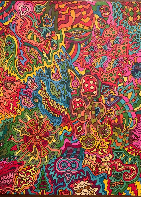 Lsd Art, Trippy Artwork, Art Trippy, Acid Art, Psychadelic Art, Psy Art, Spiritual Artwork, Music Artwork, Expressive Art