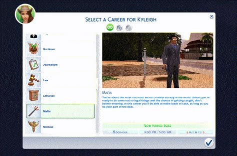 Mafia Career - The Sims 4 Catalog Sims 4 Supernatural Mod, Sims Layout, Sims4 Mod, Sims 4 Jobs, Ts4 Mods, Sims 4 Traits, Cc Sims4, Rocket Scientist, 4 Characters