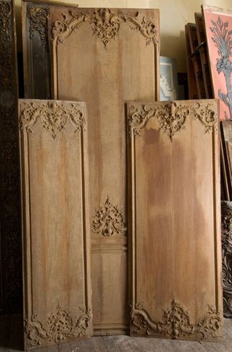 Boiserie Wood Panels♥.•:*´¨`*:•♥. Wood Embellishments, Decoration Shabby, Panel Bedroom, French Country Design, Iron Orchid Designs, Wood Panels, Decorative Wood, Antique Wood, French Decor