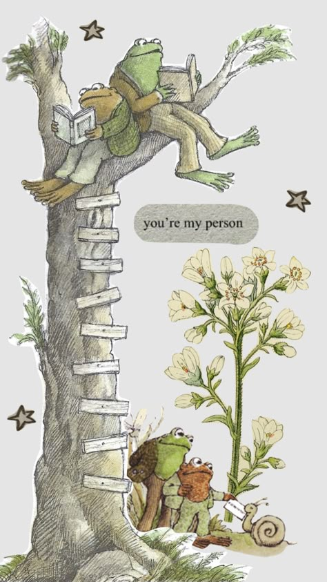 Frog And Toad Art, Frog And Toad Aesthetic, Juno Core, Jasmine Core, Frog Quotes, Cottagecore Wallpaper, March Bullet Journal, Frog Wallpaper, Wal Art