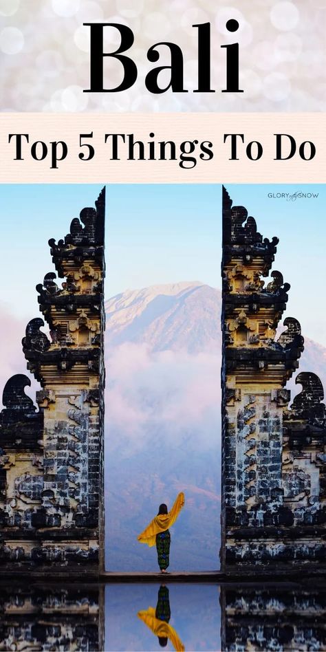 Top 5 things to do in Bali, Indonesia for your itinerary. An ultimate travel guide: the best things to do in Bali that should not be missed! best things to do in Bali Indonesia, best things to do in Bali for couples, best things to do in Bali for honeymooners, fun things to do in Bali, Bali temples, Bali travel guide, best beaches in Bali, surfing in Bali, Sunday brunches in Bali, Bali markets, Bali travel tips, Bali holidays, Bali holiday guide, what to do in Bali Bali Tourist, Bali Bucket List, Glory Of The Snow, Bali Holiday, Things To Do In Bali, Bali Holidays, Bali Travel Guide, Destination Photography, Holiday Guide