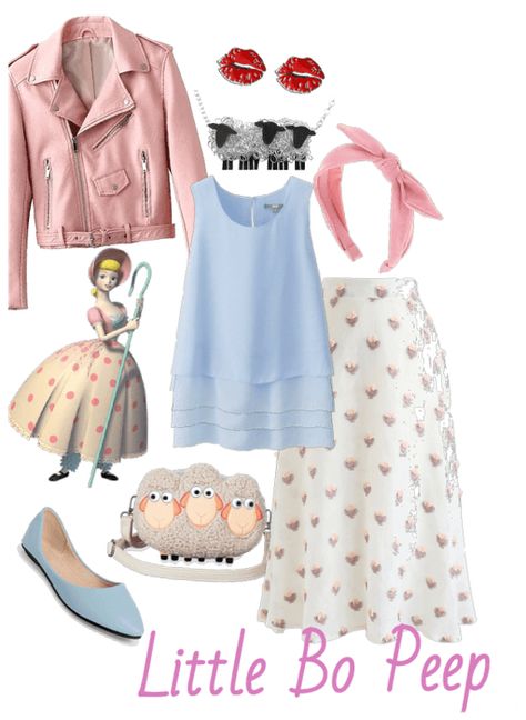 Little Bo Peep Outfit | ShopLook Usa Themed Outfits, Bo Peep Outfit, Cute 80s Outfits, Little Bo Peep Costume, Epcot Outfit, Cheer Practice Outfits, Disney Princess Inspired Outfits, 80s Disney, Disneybound Ideas