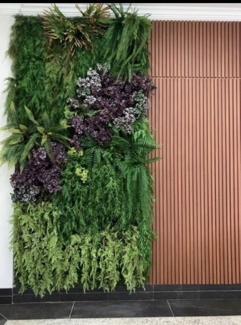 Jardin Vertical Artificial, Vertikal Garden, Artificial Vertical Garden, Green Wall Design, Artificial Grass Wall, Artificial Green Wall, Vertical Garden Design, Artificial Plant Wall, Vertical Garden Wall