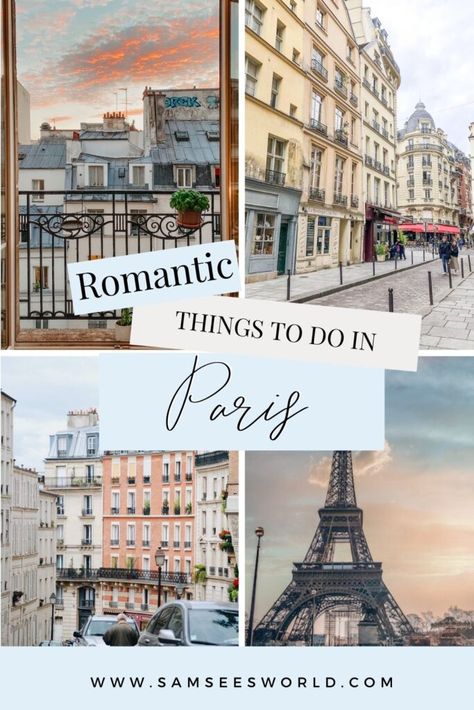 Most romantic things to do in Paris. The ultimate Paris couples guide. #Paris #France #Couples #Guide Paris Couple, Couples Travel, Travel Paris, Things To Do In Paris, Paris Travel Tips, Romantic Paris, Paris France Travel, Romantic Things To Do, Romantic Hotel