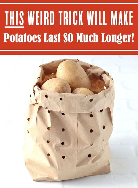 Food Storage Ideas Storing Fresh Potatoes, Storing Potatoes Without A Cellar, Potato Storage Ideas Pantry, Potato Storage Container, Ways To Store Potatoes, How To Store Fresh Potatoes, How To Keep Potatoes Fresh How To Store, Preserve Potatoes Food Storage, How To Store Sweet Potatoes Long Term