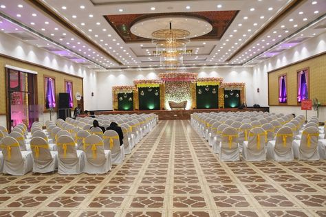 Marriage Hall Interior Design, Wedding Hall Ceiling Design, Convention Hall Interior, Marriage Hall Design, Wedding Hall Interior, Banquet Hall Design Interiors, Auditorium Ceiling, Wedding Interior, Marriage Hall