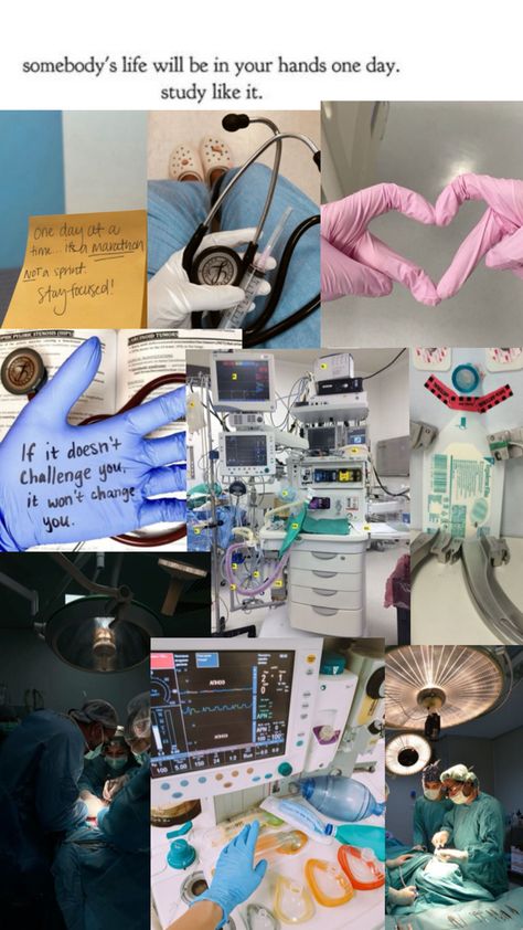 Anesthesia Aesthetic | Medicine | Pre-Med Anesthesia School, Pre Med Motivation, Dream Psychology, Pre Med Student, Nursing School Motivation, Medical School Life, My Future Job, Nurse Aesthetic, Nurse Inspiration