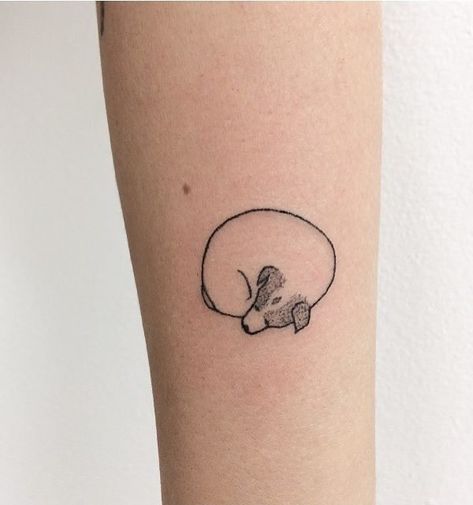 Clear Meaningful Small Wrist Tattoos - Small Wrist Tattoos - Small Tattoos - MomCanvas Crescent Moon Dog Tattoo, Dog Outline Flower Tattoo, Pet Paw Print Tattoos, Silly Dog Tattoo, Rat Terrier Tattoo, Sleeping Dog Tattoo, Subtle Dog Tattoo, Animals Tattoo Design, Dog Paw Print Tattoo Ideas