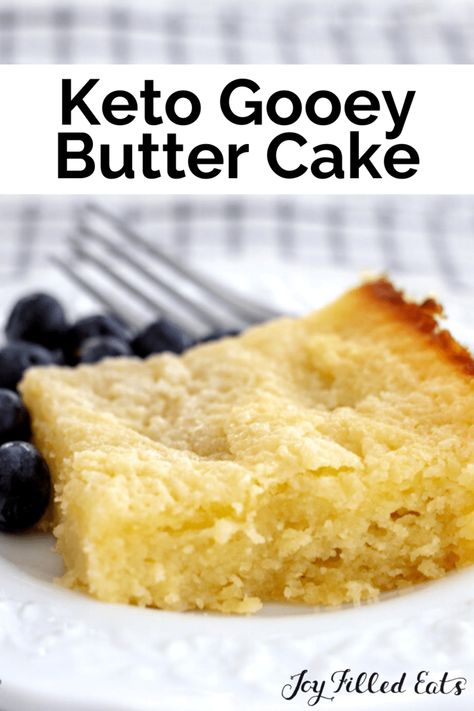 Keto Butter Cake, Keto Quiche, 1000 Calorie, Low Carb Backen, Postre Keto, Low Carb Cake, Gooey Butter Cake, Joy Filled Eats, Keto Pancakes