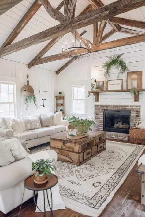 Rustic living room look, Coastal Farmhouse Living Room, Farmhouse Living Room Wall Decor, Farmhouse Living Room Furniture, Coastal Farmhouse Decor, Farmhouse Living Room Decor Ideas, Modern Farmhouse Living, Farmhouse Decor Ideas, Modern Farmhouse Living Room, Farmhouse Living Room