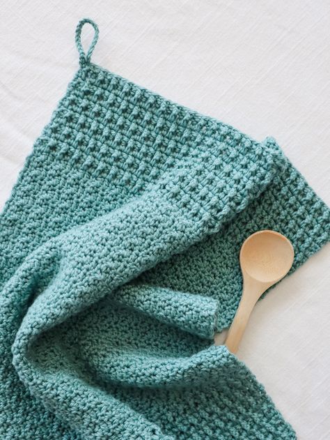 Crochet Objects, Towel Crochet, Crochet Dish Towels, Fall Crochet, Craft Crochet, 4mm Crochet Hook, Crochet Towel, Crochet Kitchen, Crochet Dishcloths