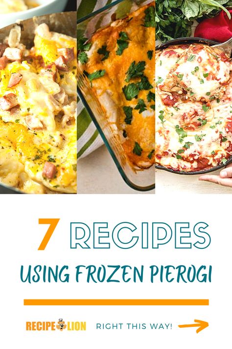 7 Recipes Using Frozen Pierogi Pierogi Dinner Ideas Vegetarian, Perogies Recipe Frozen Crockpot, Frozen Pierogies Recipe Dinners, Meals With Perogies, What To Eat With Pierogies, Pierogi Recipe Frozen, Recipes Using Frozen Pierogies, Frozen Perogies Dinner Ideas, Perogies Recipe Frozen