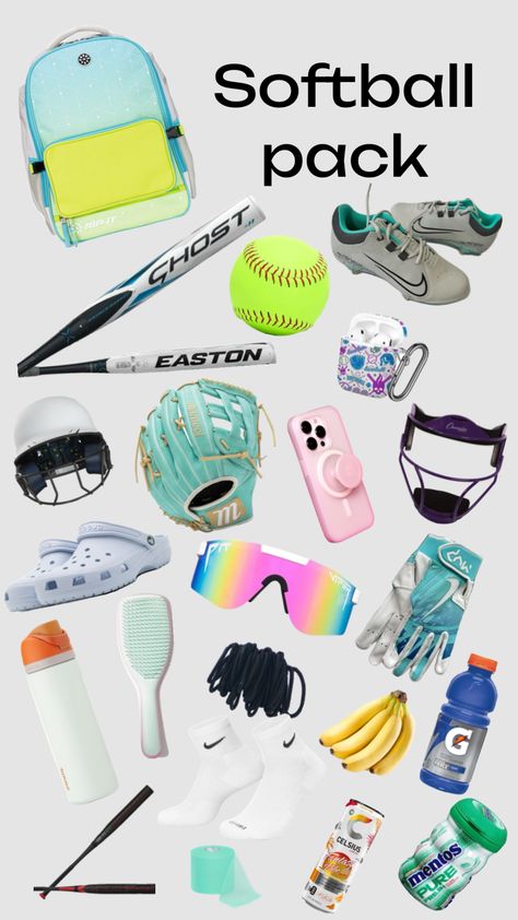 Softball Practice Outfits, Softball Stuff, Softball Gear, Softball Bags, Softball Outfits, Softball Life, Practice Outfits, Sporty Outfits, School Outfits