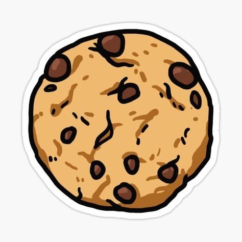 Aesthetic Paper Duck Food, Aesthetic Stickers Redbubble, Diy Sticker Ideas Aesthetic, Stickers Food Cute, Cute Cookie Drawing, Food Stickers Aesthetic, Redbubble Stickers Aesthetic, Sticker Cookies, Cookie Doodle