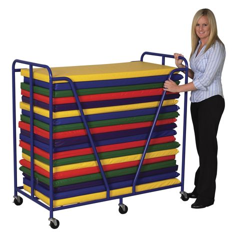 Daycare Furniture, Daycare Rooms, Home Day Care, Preschool Furniture, Daycare Decor, Daycare Design, Furniture Dolly, Storage Trolley, Steel Frame Construction