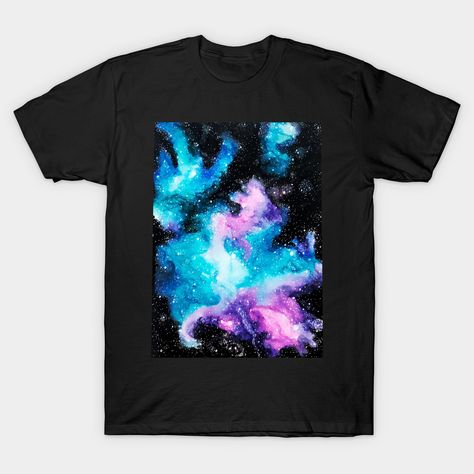 A fun watercolor painting of a galaxy. -- Choose from our vast selection of Crewneck and V-Neck T-Shirts to match with your favorite design to make the perfect custom graphic T-Shirt. Pick your favorite: Classic, Relaxed Fit, V-Neck, Tri-Blend, Dolman Extra Soft Tri-Blend, Slouchy V-Neck, Slouchy, Premium, Heavyweight, Curvy, Ringer, and Curvy V-Neck. Customize your color! For men and women. Galaxy Party, Fun Watercolor, Galaxy T Shirt, Watercolor Galaxy, Kids Dress, Watercolor Painting, Watercolor Paintings, Graphic T Shirt, Lilac