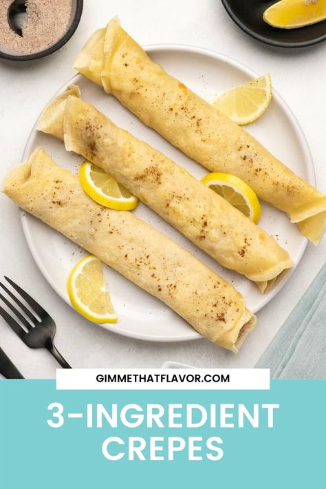 2 Ingredient Crepes, Easy Crepes Recipe Simple, Easy Crepe Recipe 3 Ingredients, Easy Pancake Recipe 3 Ingredients, 3 Ingredient Crepes, Crepes Recipe Easy, Cook Drawing, Crepes Dessert, Crepes Sweet