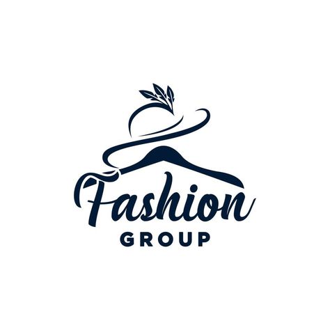 Women Fashion Brand Logo, Fashion Design Logo Ideas Creative, Fashion Logo Design Ideas, Hat Logo Design, Fashion Calligraphy, Woman Wearing Hat, Fashion Logo Design Inspiration, Travel Promotion, Sewing Logo Design